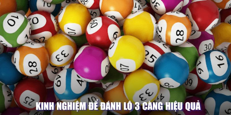 Kinh nghiệm để đánh lô 3 càng hiệu quả